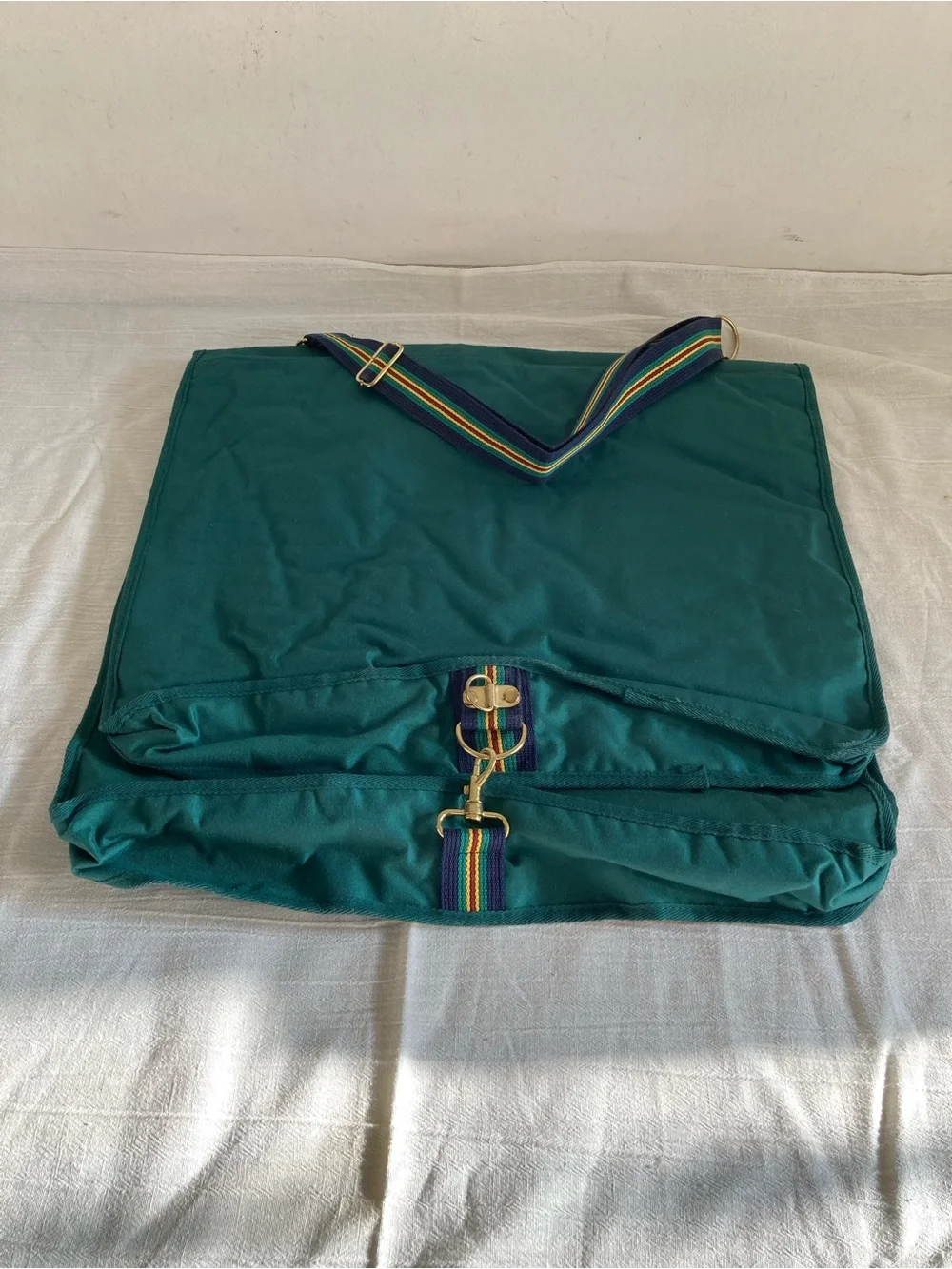 Polo Ralph Lauren Green Canvas Garment Bag